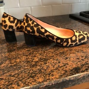 Kate Spade leopard print pumps